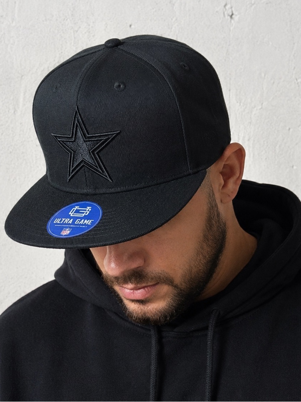 Dallas Cowboys Ultra Game Black Snapback Hat Cap NFL NWT One Size